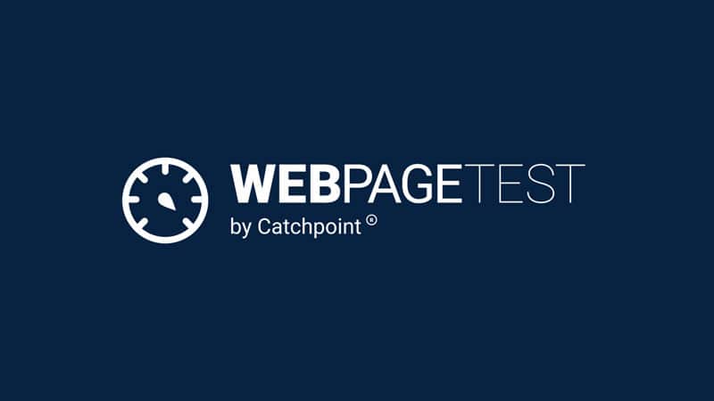 Webpagetest kan du använda till analys av din pagespeed