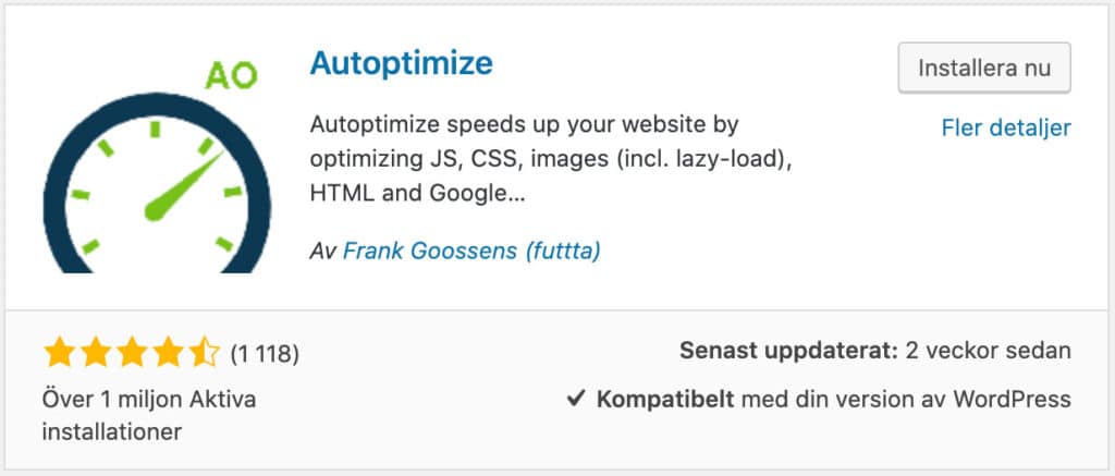 autoptimize wordpress plugin