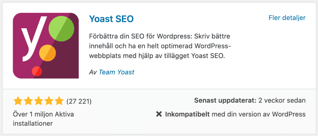 yoast seo wordpress plugin